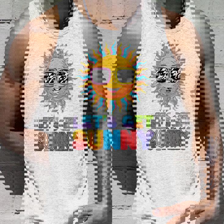 モチベーション輝くレッツゲットサニー活気 タンクトップ 彼への贈り物