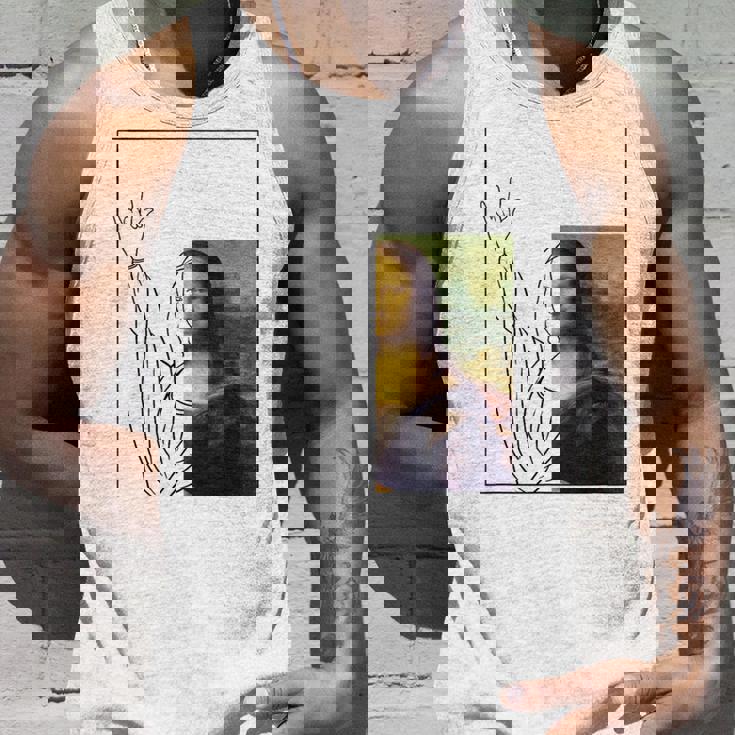 モナリザ 芸術愛好家 芸術好き 古典美術史 タンクトップ 彼への贈り物