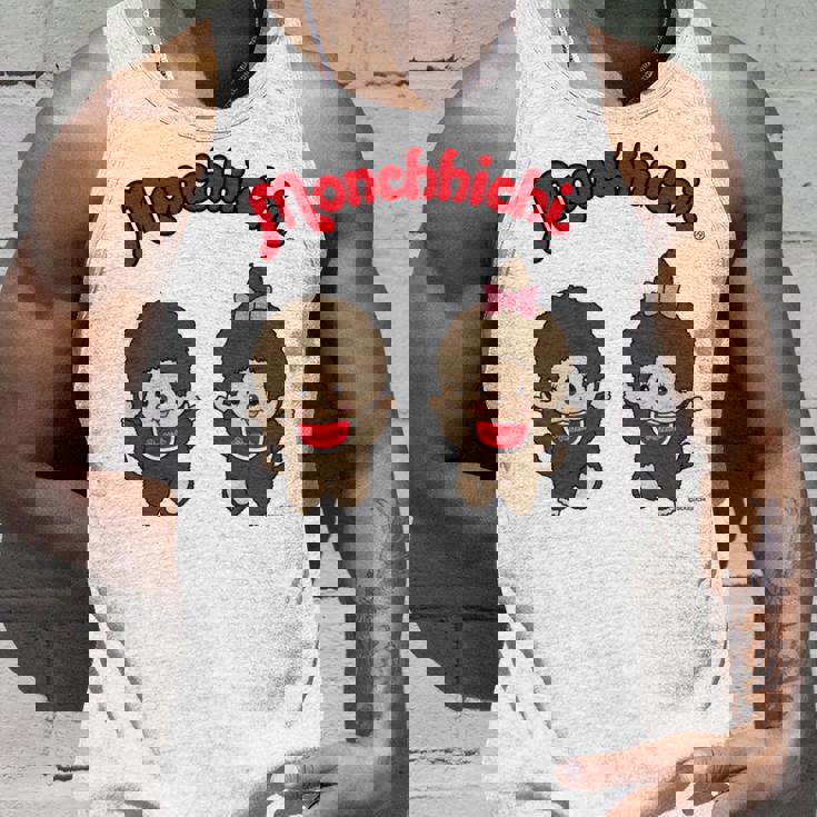 モンチッチグラフィック 長袖tシャツ タンクトップ 彼への贈り物