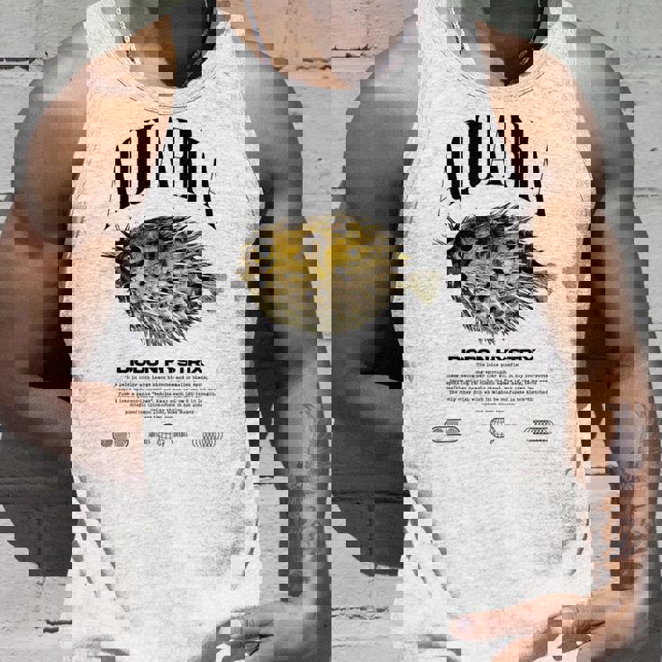 ヤマアラシ フグ 魚飼い モダンストリートウェア タンクトップ 彼への贈り物