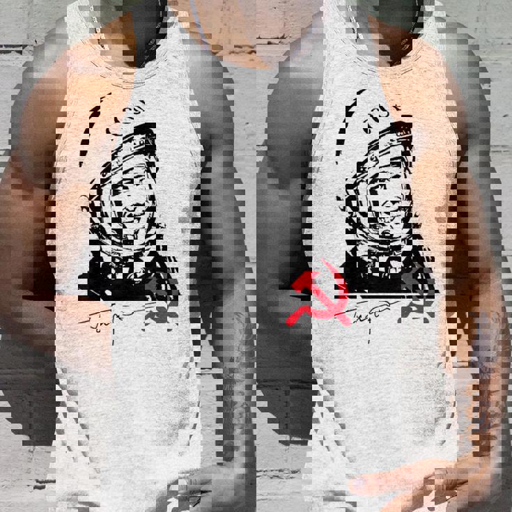 ユーリ・ガガーリン ソ連ロスコスモス コスモノート タンクトップ 彼への贈り物