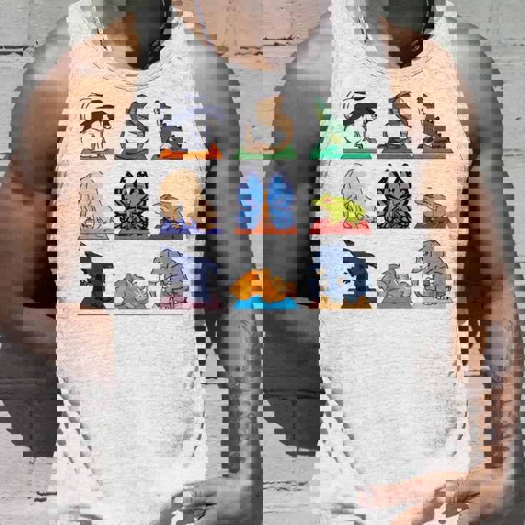 ヨガ動物のポジション 長袖tシャツ タンクトップ 彼への贈り物