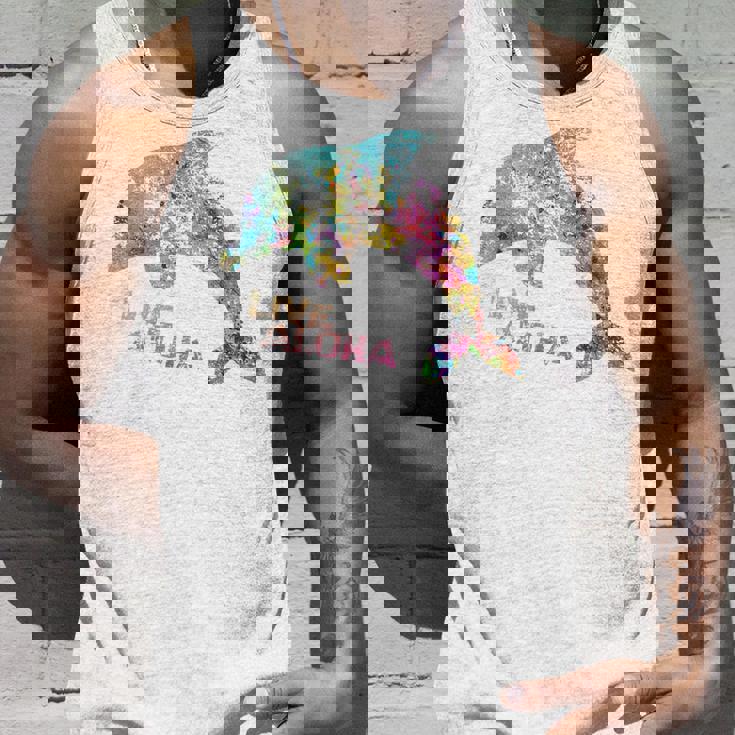 ライブ アロハ イルカ グラフィック タンクトップ 彼への贈り物