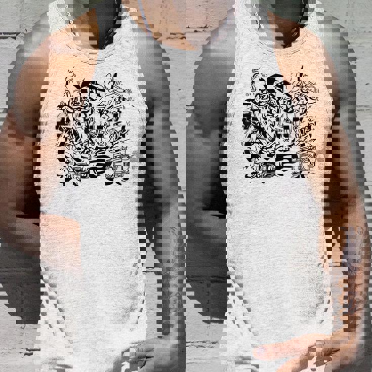 ラップオールドスクールヒップホップグラフィティtシャツとストリートダンス タンクトップ 彼への贈り物