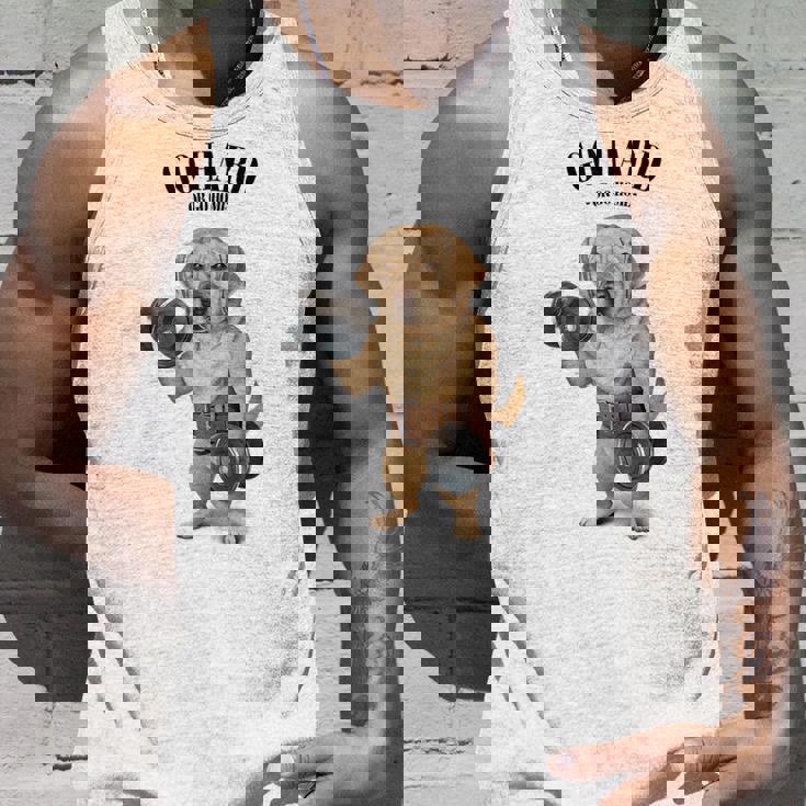 ラブラドールレトリバー 犬用筋肉トレーニング ダンベル付き タンクトップ 彼への贈り物