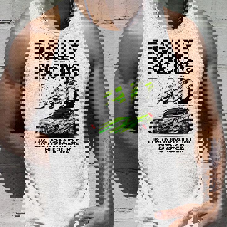 メンズ ラリーレース 父 ファニー ラリーカー レーシング お父さん タンクトップ 彼への贈り物