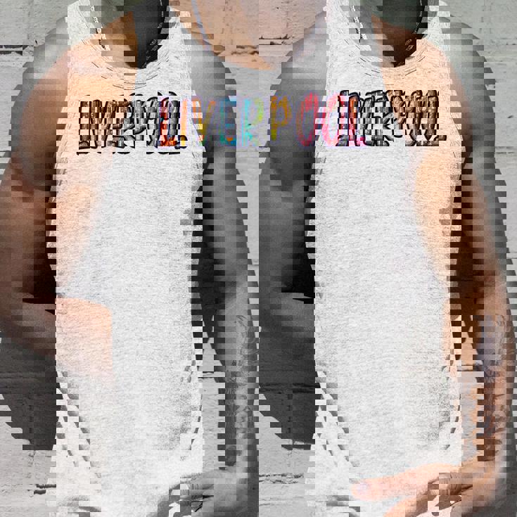 リバプールイングランド リバプールグラフィック タンクトップ 彼への贈り物