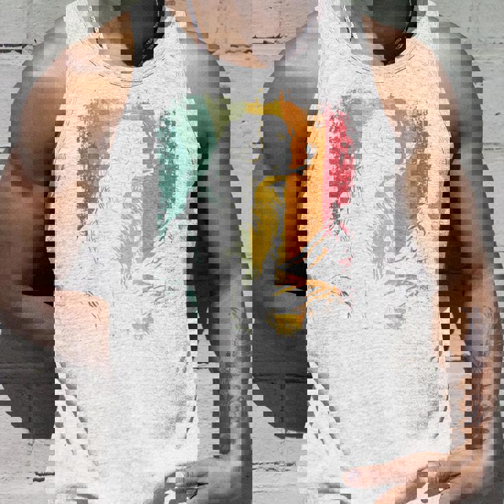 レトロなビンテージデザインのバーニーズマウンテンドッグ 長袖tシャツ タンクトップ 彼への贈り物