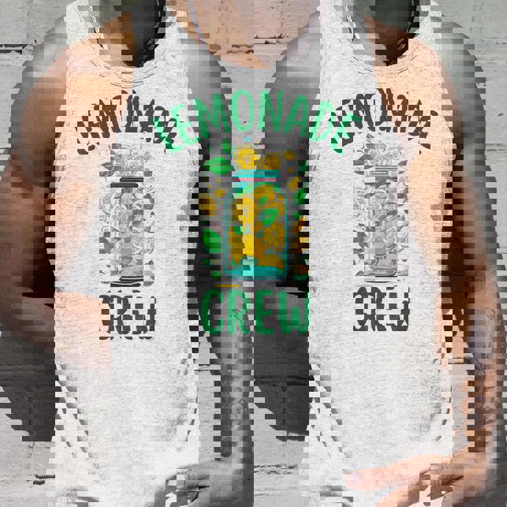 レモネードスタンドシャツ クルーとボス レモンジュース サマーイエロー タンクトップ 彼への贈り物