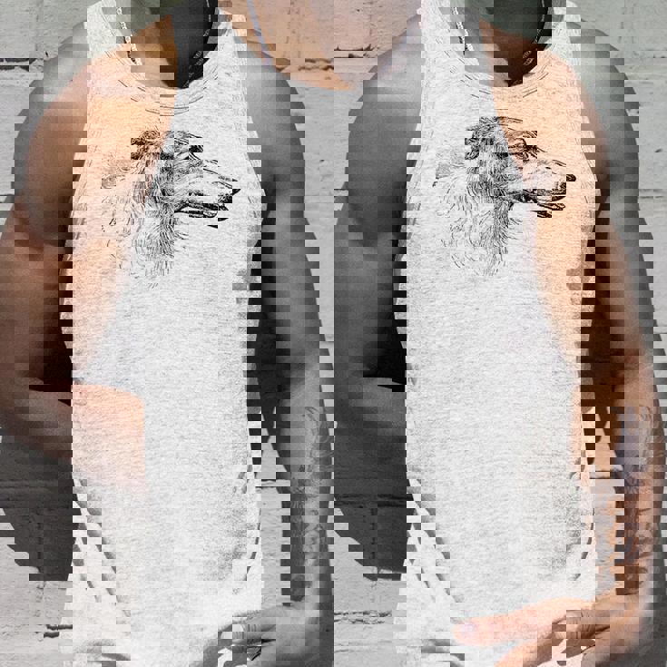 ロシアンハウンドドッグ ボルゾイ タンクトップ 彼への贈り物