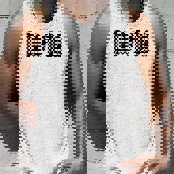 ロックンロール ダダ 父の日 新しいお父さんのために 彼のために ダダ タンクトップ 彼への贈り物