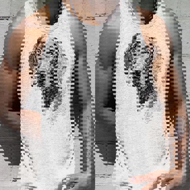 ワイマラナー 犬 グラフィック ペット アート ワイマラナー タンクトップ 彼への贈り物