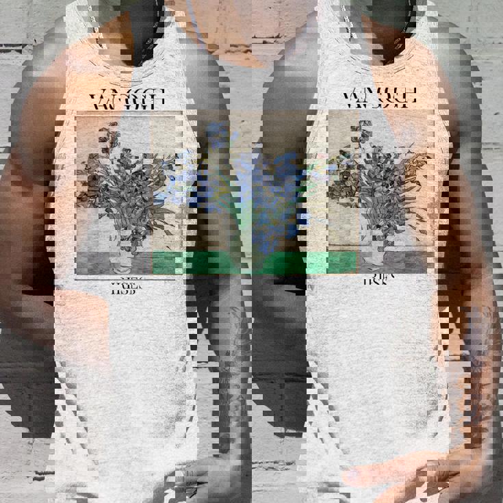 ヴァン・ゴッホ アイリス 印象派 アート絵画 ヴィンセント・ヴァン・ゴッホ タンクトップ 彼への贈り物