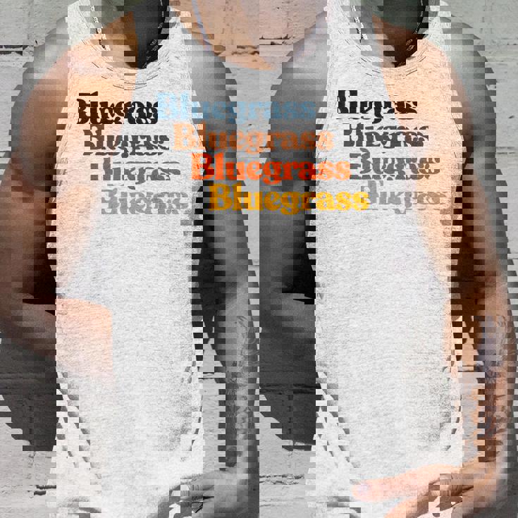 ヴィンテージ 70年代 ブルーグラス タイポグラフィ レトロ バイブ タンクトップ 彼への贈り物