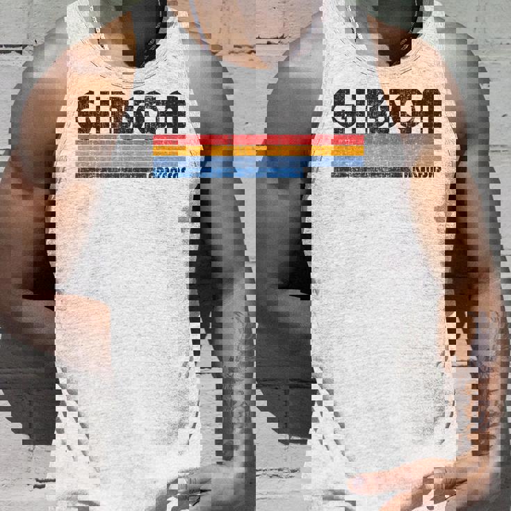 ヴィンテージ 70年代80年代スタイル ギブソン アーカンソー州 タンクトップ 彼への贈り物