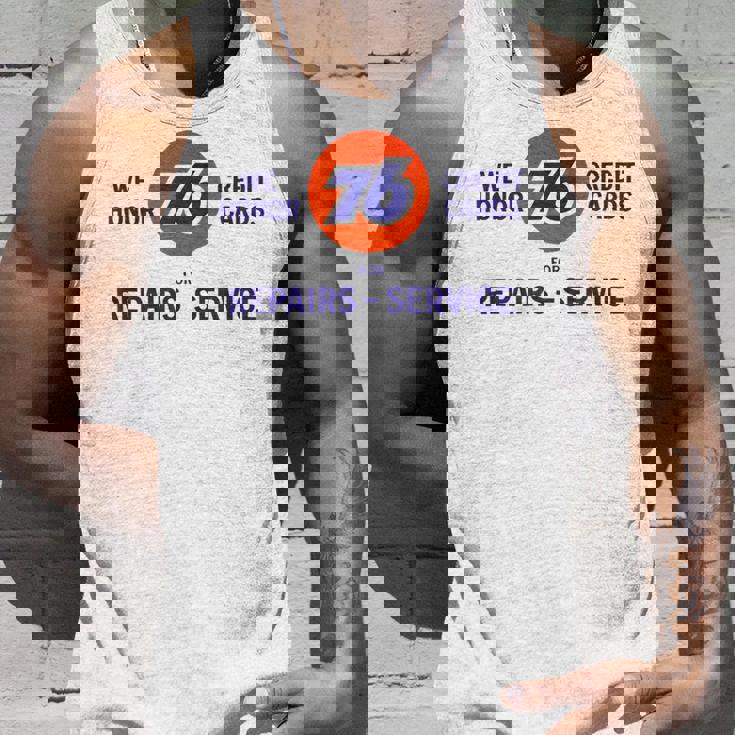 ヴィンテージ 76 ガソリンポンプ サイン レトロ ガソリン ガレージ タンクトップ 彼への贈り物