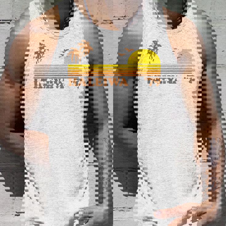 ヴィンテージ ハレイワ ハワイ ノースショア ビーチ レトロ サンセット 70年代 タンクトップ 彼への贈り物