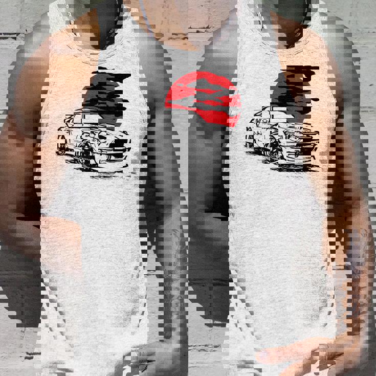 ヴィンテージジャパニーズクラシックカー、レーシングモータースポーツ タンクトップ 彼への贈り物