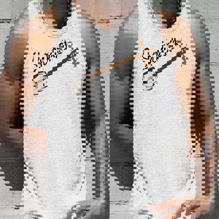 三味線奏者 音楽教師 ミュージシャン タンクトップ 彼への贈り物