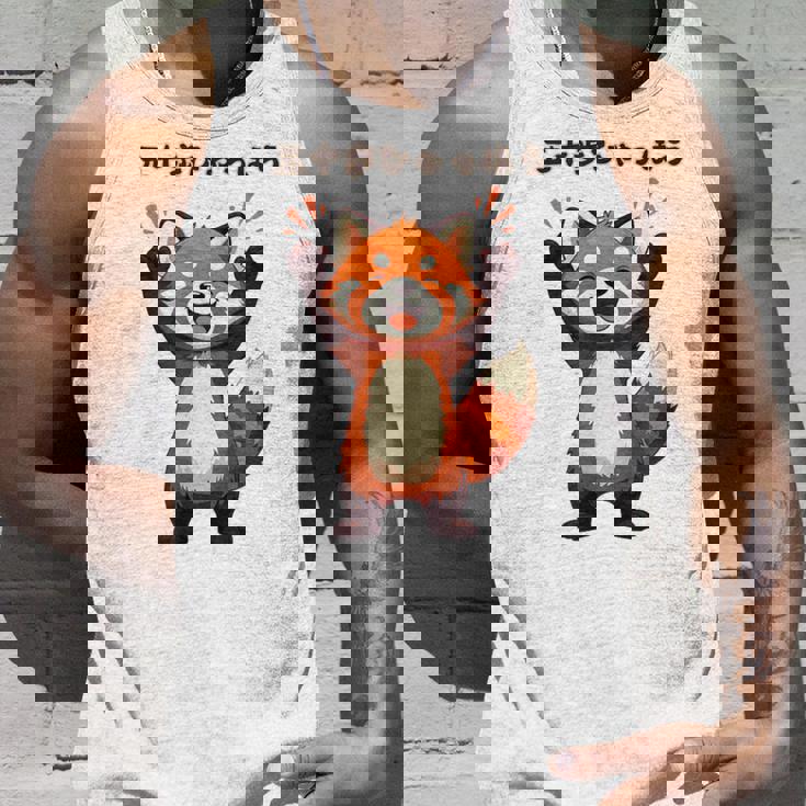 五十歩ひゃっほう レッサーパンダ ネタ ことわざ ことわざのもじり ジョーク ギャグ ダジャレ ツッコミ おもしろ メン タンクトップ 彼への贈り物