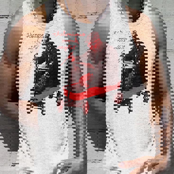 公式セロニアス・モンク・ジャズ・アイコン・グッズ Monks Music タンクトップ 彼への贈り物