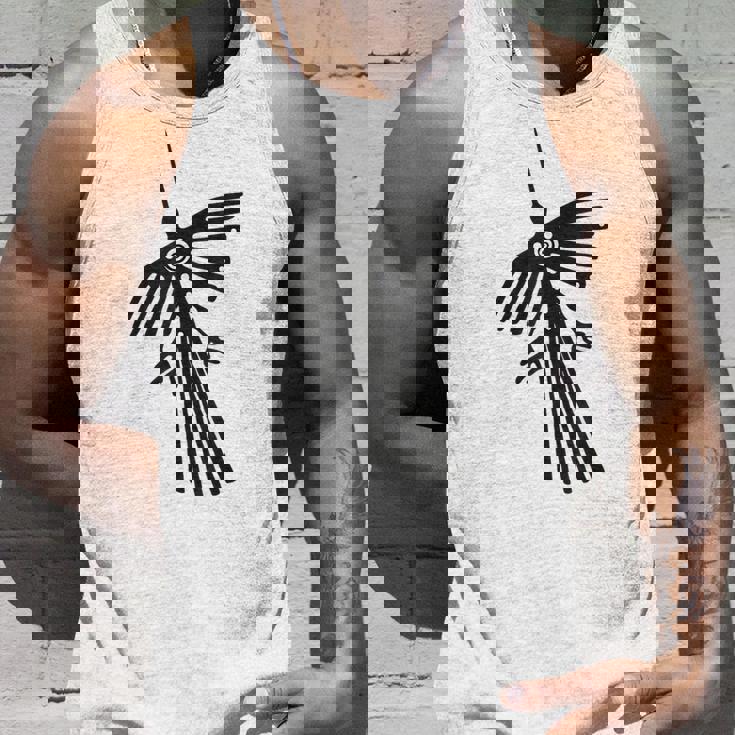 南米のペルーナスカラインハチドリコンドルのシルエット。 タンクトップ 彼への贈り物