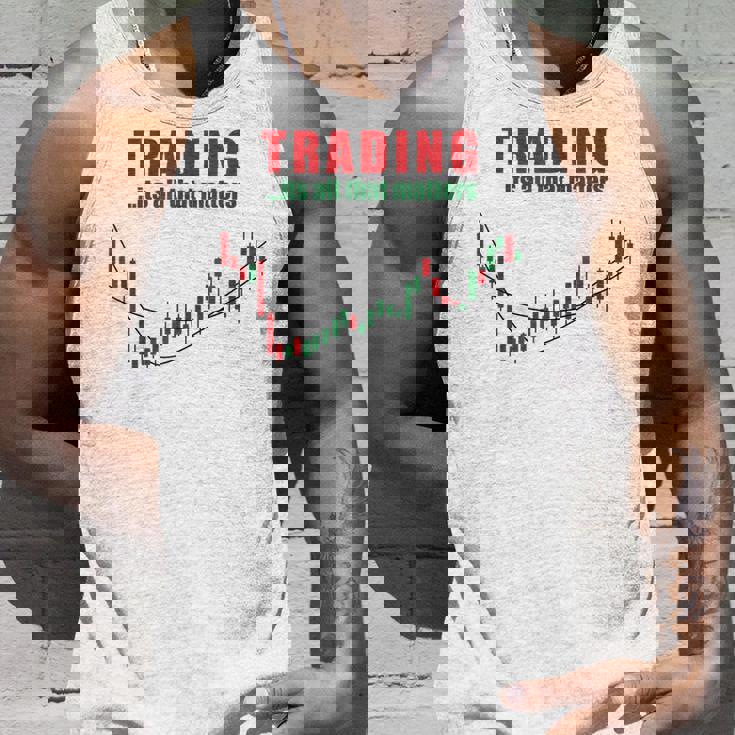 取引、それはすべて重要なのは株式トレーダー投資家 タンクトップ 彼への贈り物