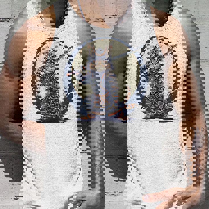 古代忍者猫 日本の子猫 刀猫 サムライキャット タンクトップ 彼への贈り物