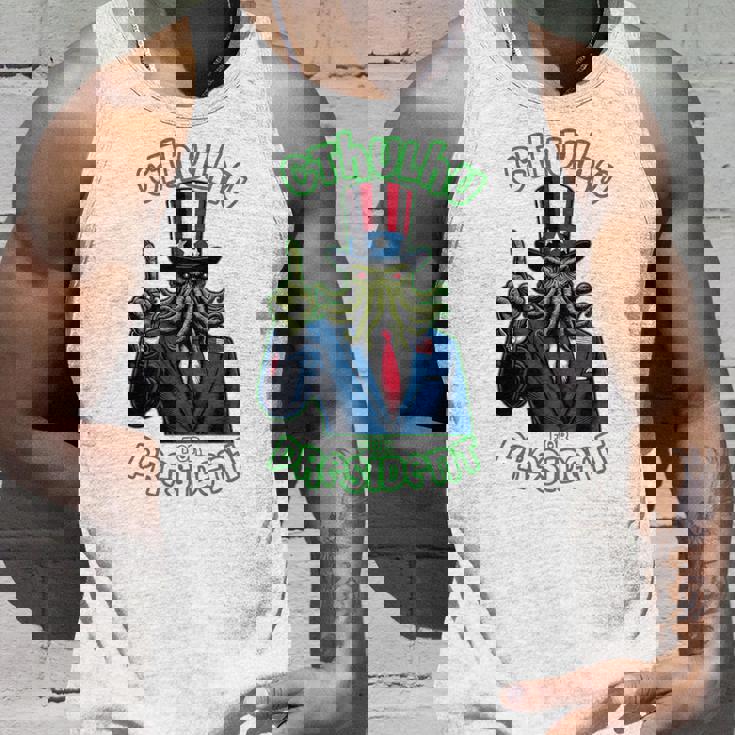 大統領のためのクトゥルフ 長袖tシャツ タンクトップ 彼への贈り物