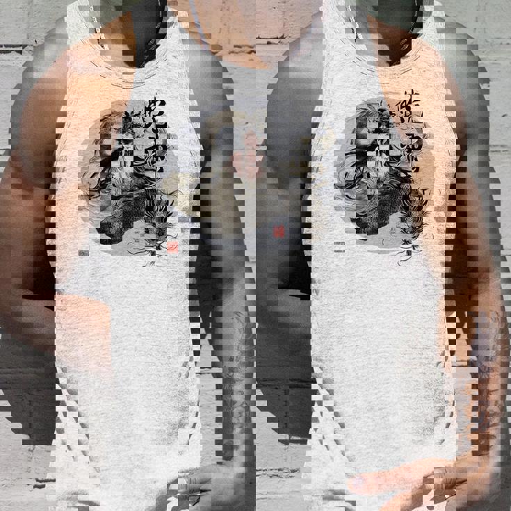 大蛇 美女 巳年 蛇神 イラスト バックプリント タンクトップ 彼への贈り物