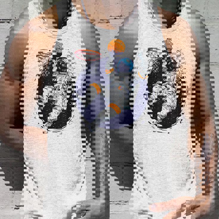 宇宙飛行士 バスケットボール 宇宙 ボール 惑星 銀河 タンクトップ 彼への贈り物