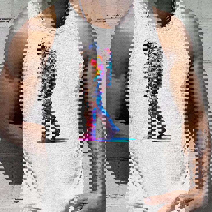 宇宙飛行士 宇宙モチーフ カラフル 宇宙飛行士 タンクトップ 彼への贈り物