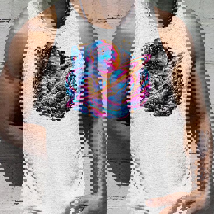 宇宙飛行士 惑星 科学 メンズ 宇宙 アート 宇宙飛行士 長袖tシャツ タンクトップ 彼への贈り物