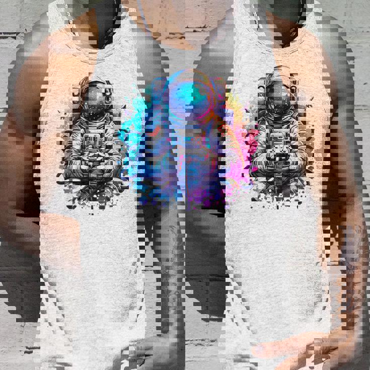 宇宙飛行士宇宙ギフト 科学ギフト 面白い宇宙ゲーマー タンクトップ 彼への贈り物