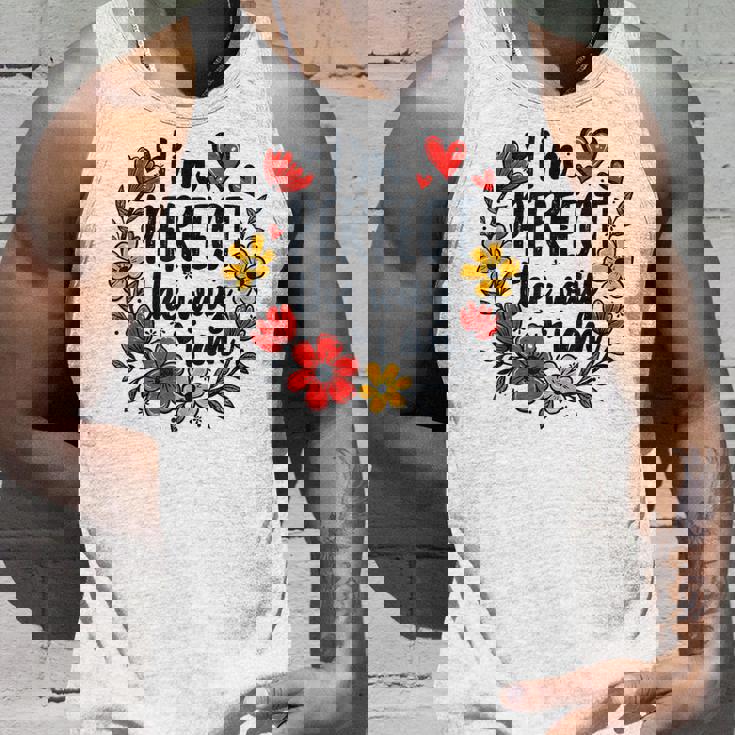 完璧なフローラルギフトアイデア I'm Perfect The Way I Am タンクトップ 彼への贈り物