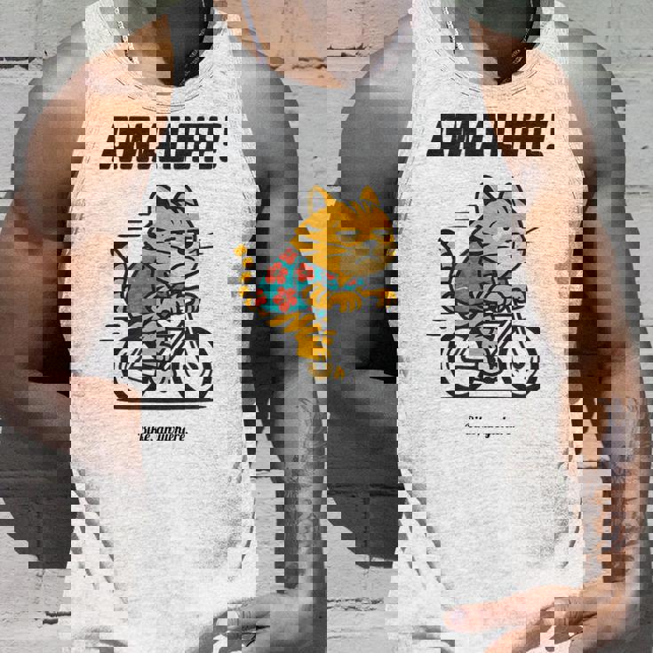 尼崎を走るチャリ猫 タンクトップ 彼への贈り物