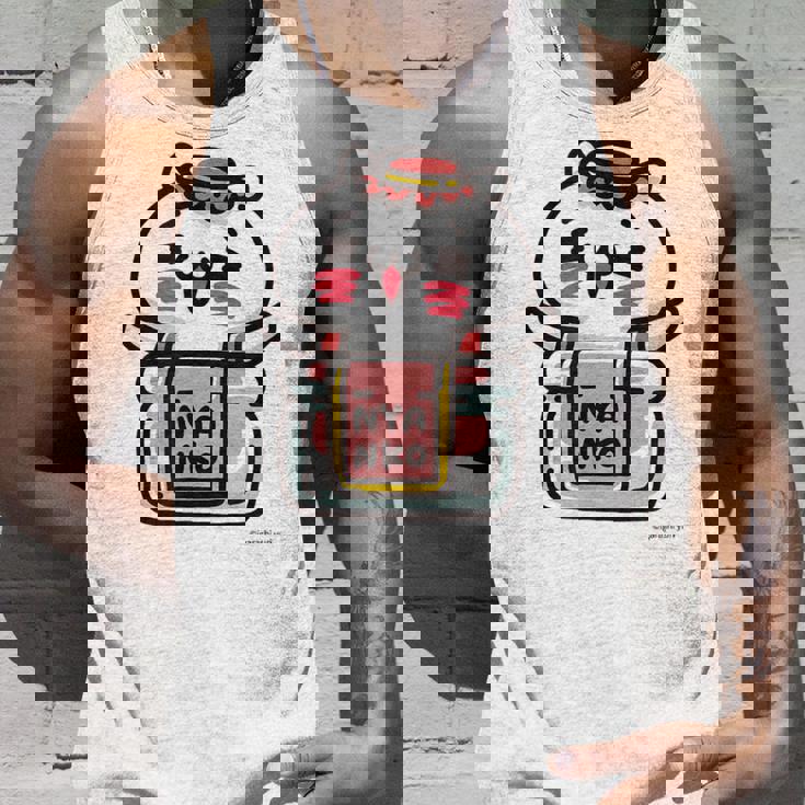 愛しすぎて大好きすぎる。ペアデザイン にゃんこジャム タンクトップ 彼への贈り物