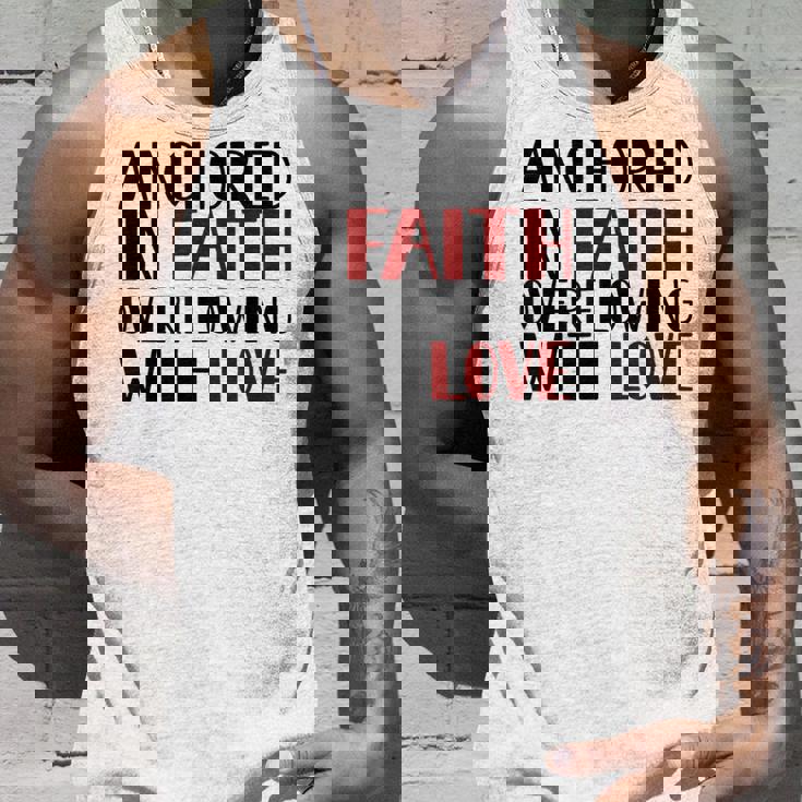 愛にあふれた信仰に定着するキリスト教バレンタイン。 タンクトップ 彼への贈り物