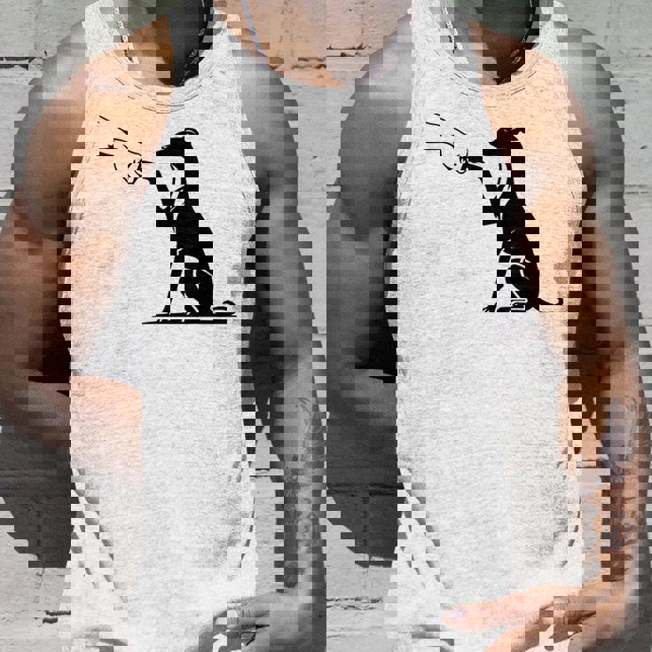 手を持つかわいいウィペット、ウィペットのママ タンクトップ 彼への贈り物