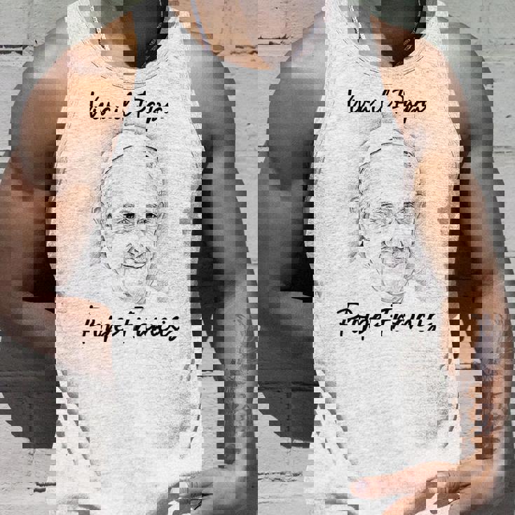 教皇フランシスコ クリスチャン カトリック ビバ イル パパ 教皇 フランシスコ タンクトップ 彼への贈り物