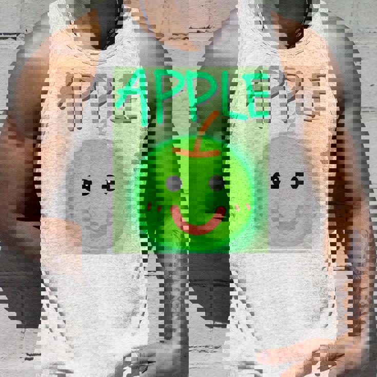 日本 りんご 青りんご かわいい 笑顔 タンクトップ 彼への贈り物