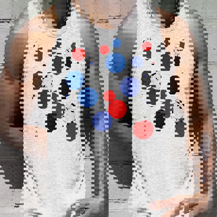 日本の野鳥 シマエナガ 赤 青 ドット 丸 水玉 関西 イベント 家族 お揃い タンクトップ 彼への贈り物