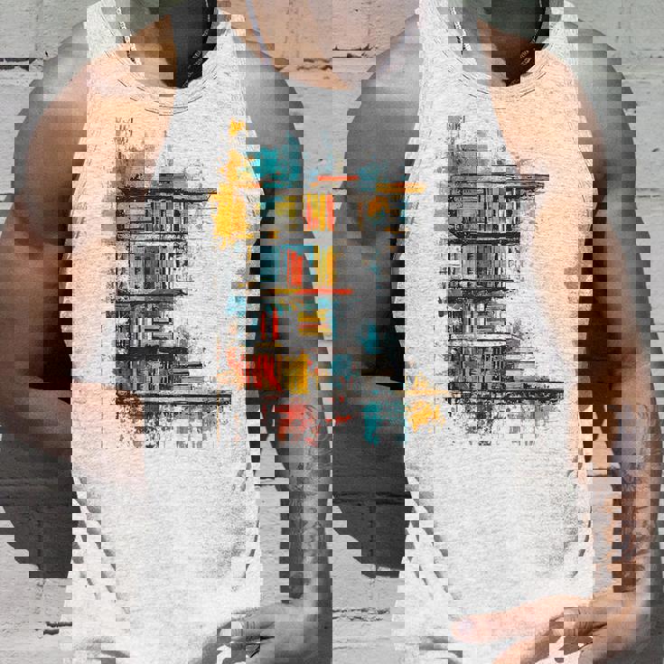 本 抽象的 グラフィック デッサン イラスト 絵画 本 タンクトップ 彼への贈り物