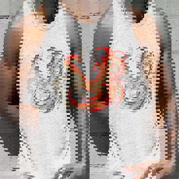 朱雀 不死鳥 火の鳥 フェニックス 漢字 イラスト バックプリント タンクトップ 彼への贈り物