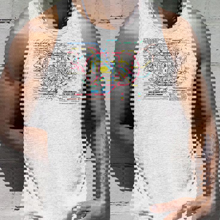 東京地下鉄地図 地図 東京地下鉄 タンクトップ 彼への贈り物