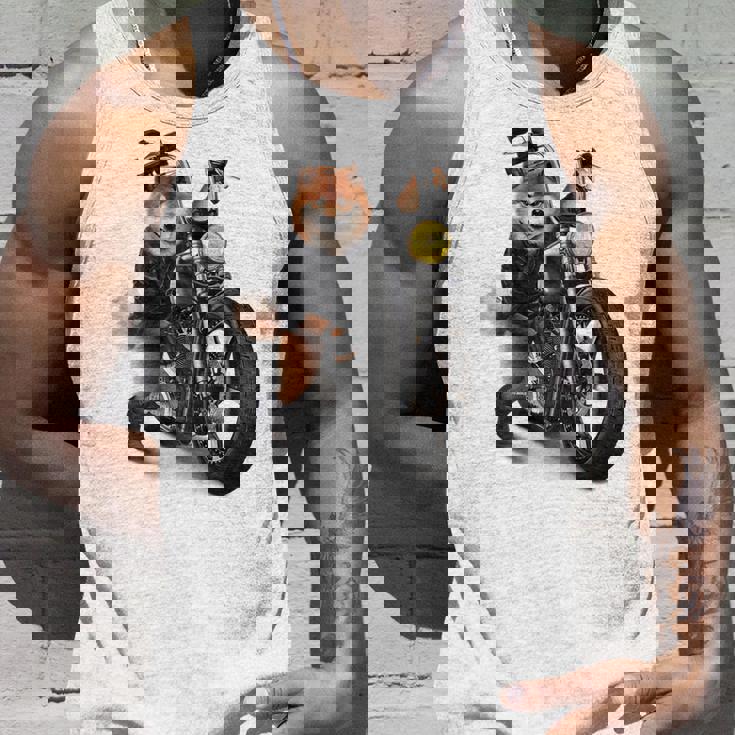 柴犬 いばけん 犬 バイク バイカー タンクトップ 彼への贈り物