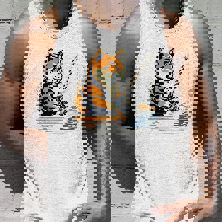 柴犬 犬 イヌ 面白いtシャツ 釣り 釣りバカ 釣り人 メンズ おもしろ 面白い 服 海釣り 川釣り 文字tシャツ 長袖tシャツ タンクトップ 彼への贈り物