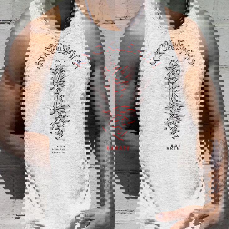 極真会館空手、バックプリント タンクトップ 彼への贈り物