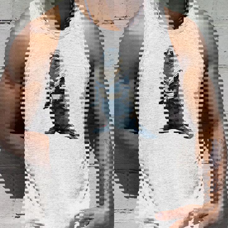 楽しいセーラー服のユーモラスなアザラシ タンクトップ 彼への贈り物