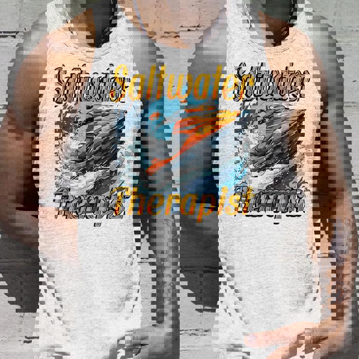 海水療法士ジェットスキー愛好家 タンクトップ 彼への贈り物